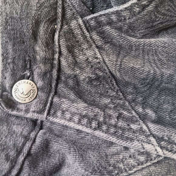 Vintage Rocky Mountain Jeans 30/11 28x35 High Waist Paisley Stretch USA Cowgirl - Picture 9 of 9
